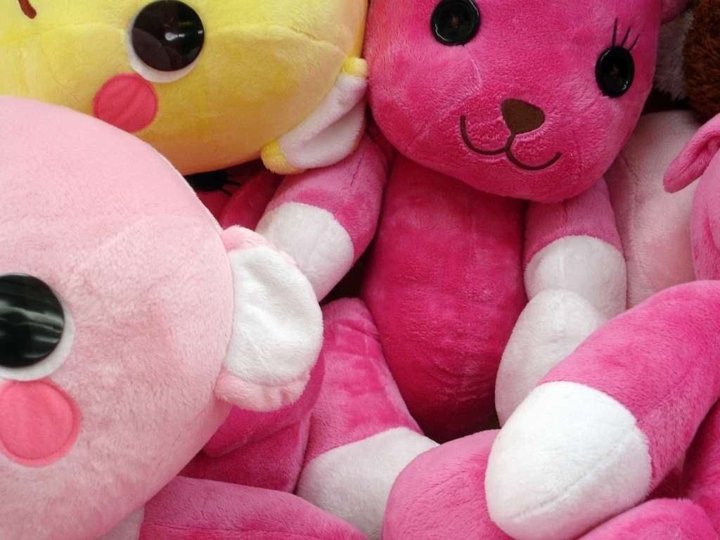Teddy Bear Wallpaper Pink Cute