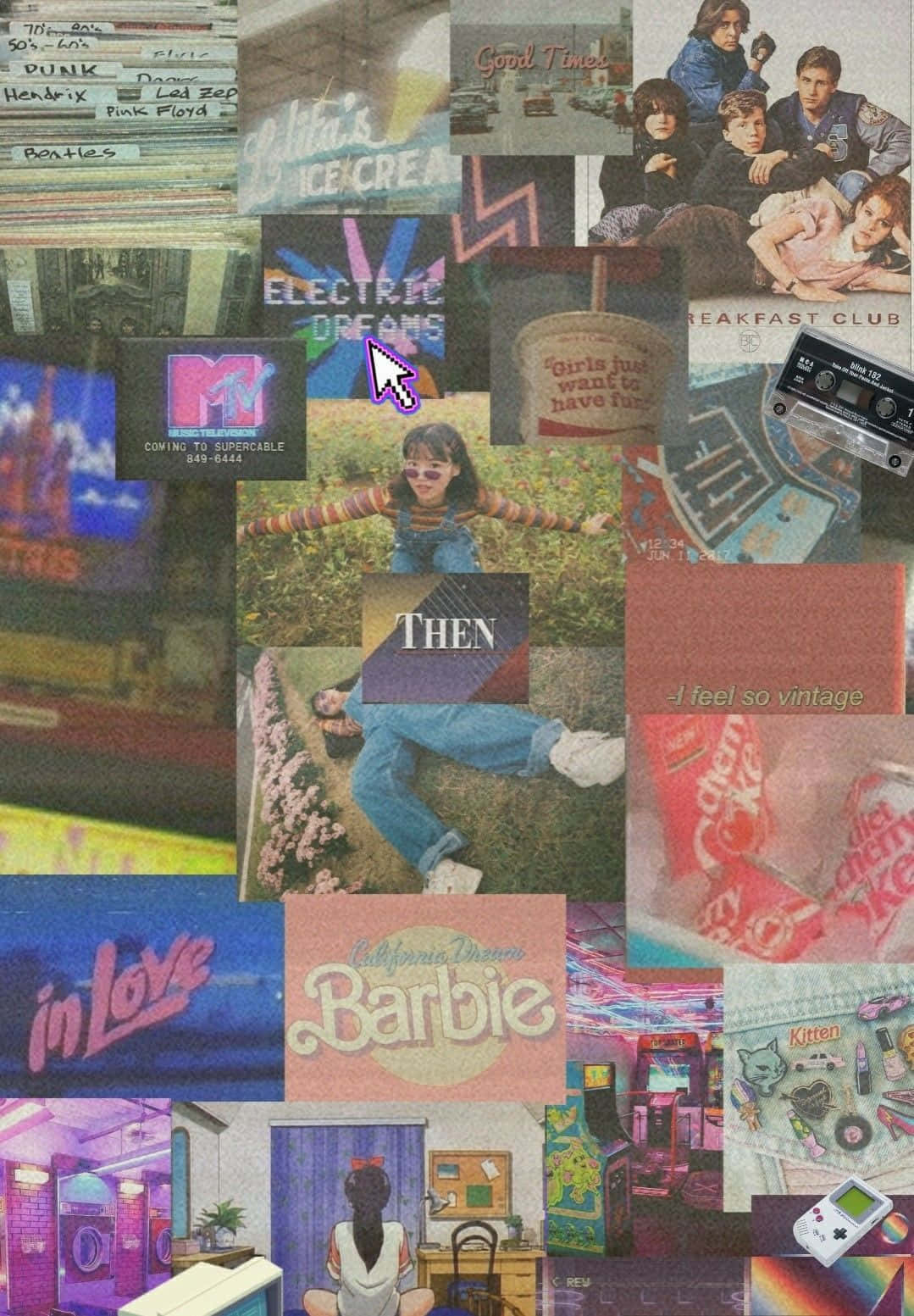 Retro 80s Aesthetic Wallpaper