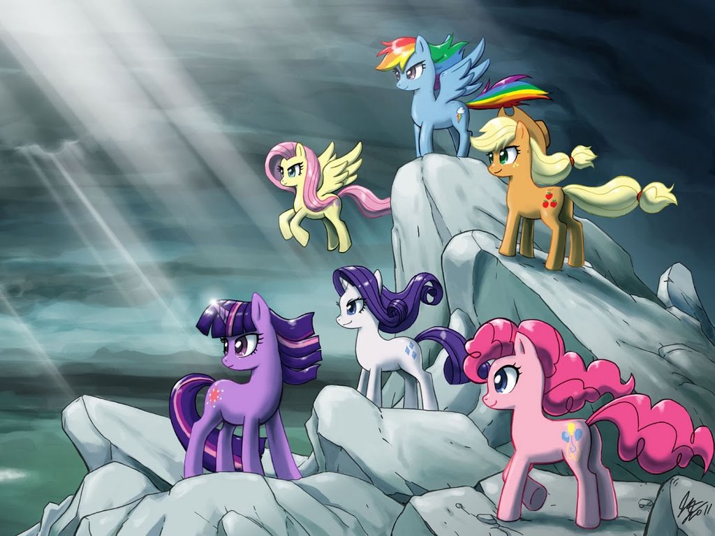 Wallpaper Cartoons My Little Pony Friendship Is Magic