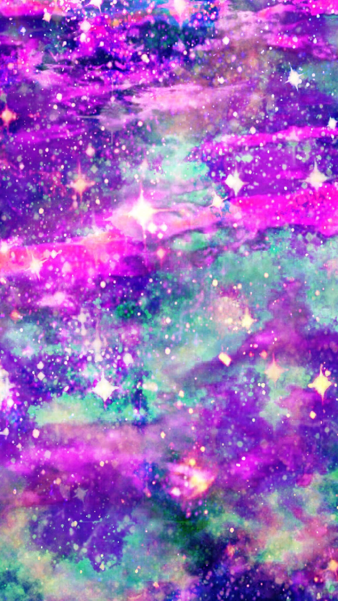 Pink And Blue Wallpaper