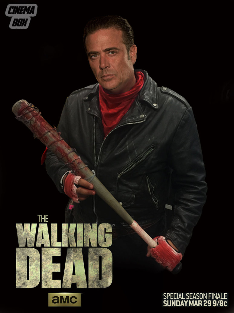 The Walking Dead Jeffrey Dean Morgan As Negan By Bryanzap On