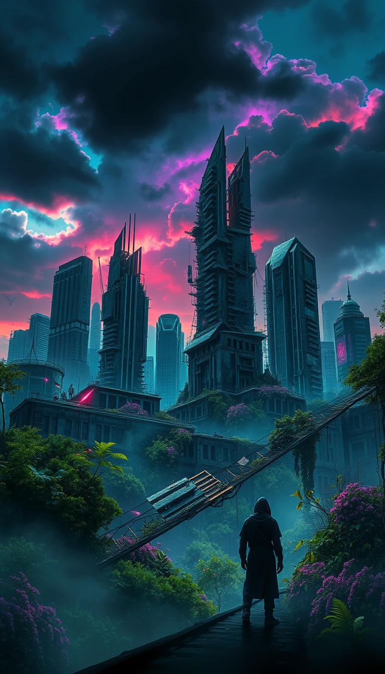 Dystopian Phone Wallpaper