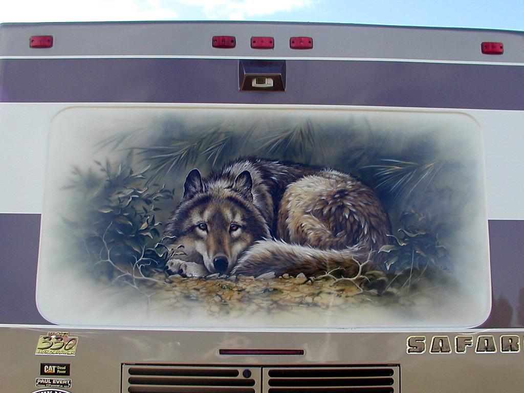 Wolf Murals