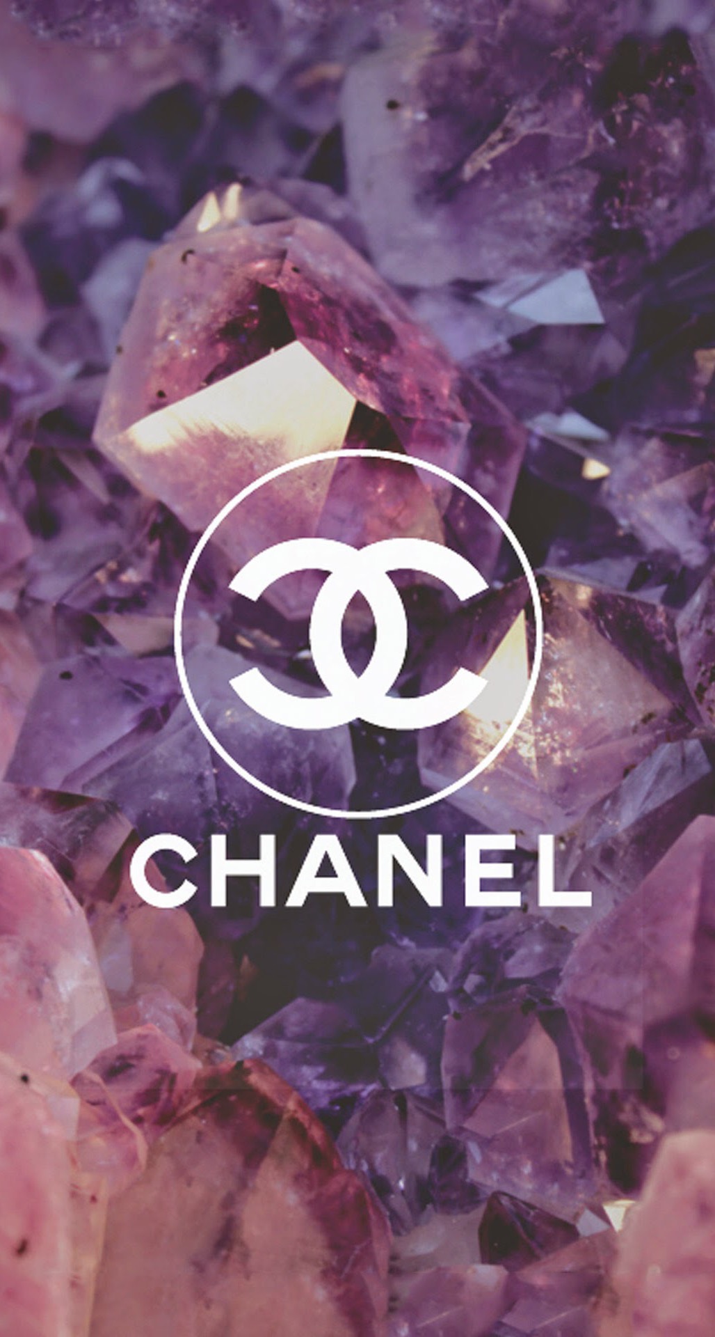 Coco Chanel Logo Diamonds iPhone 6 Plus HD Wallpaper iPod Wallpaper