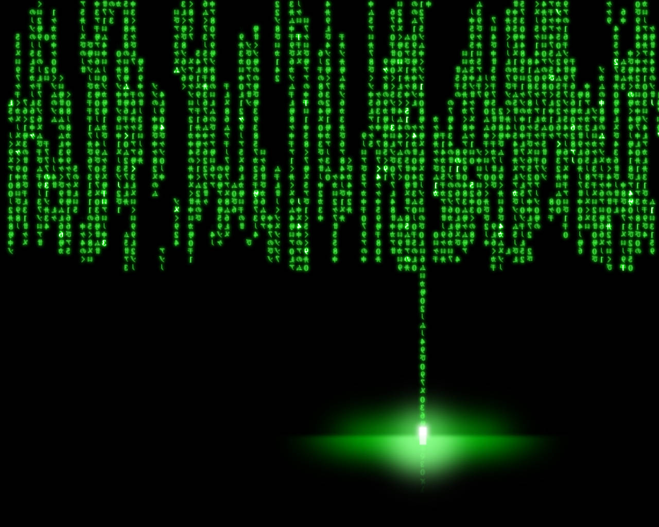 Neon Green Matrix Light Drop Y6cjk1pml7tsfxs4 Wallpaper