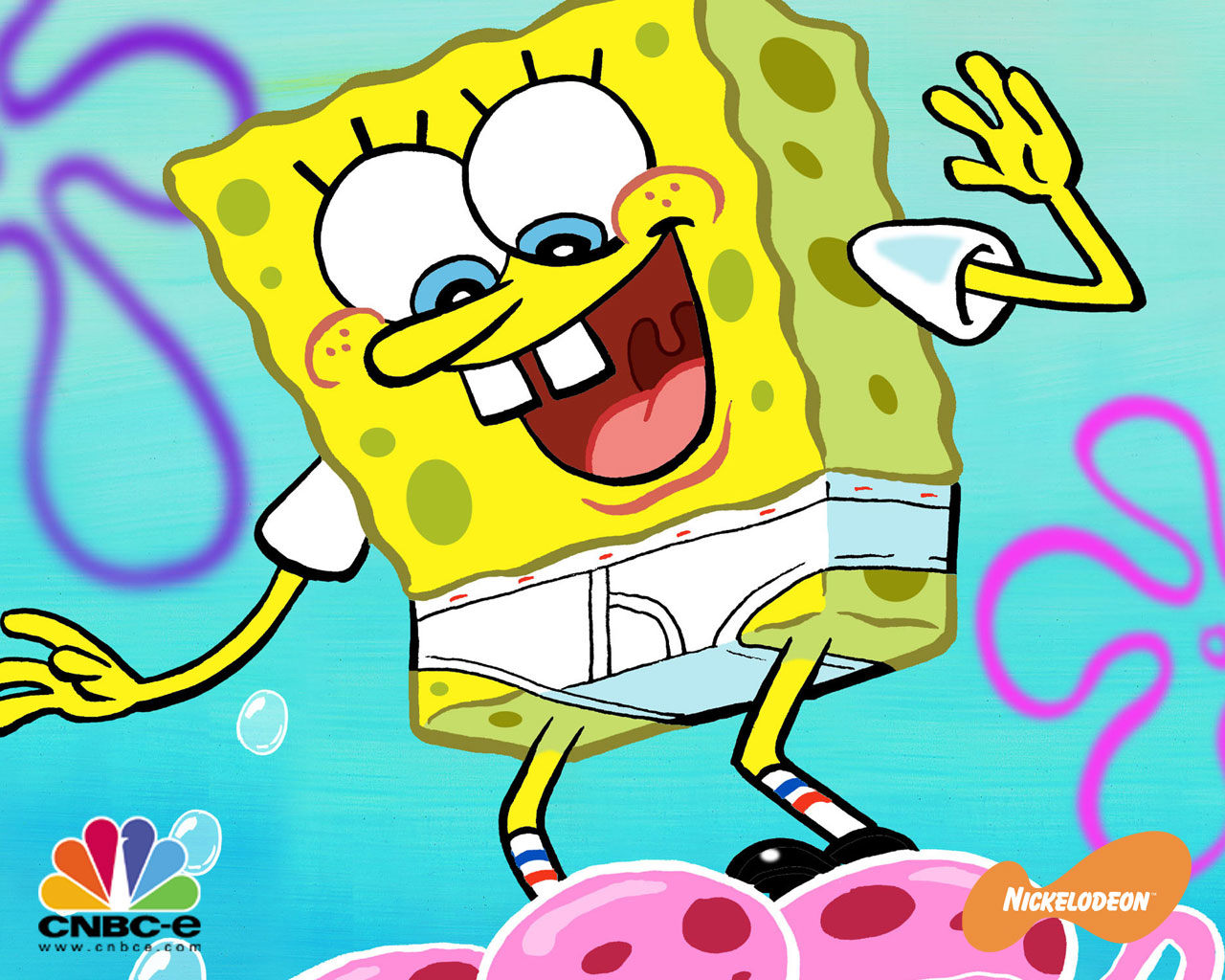 Sponge Bob Square Pants HD Wallpaper High Resolution Background