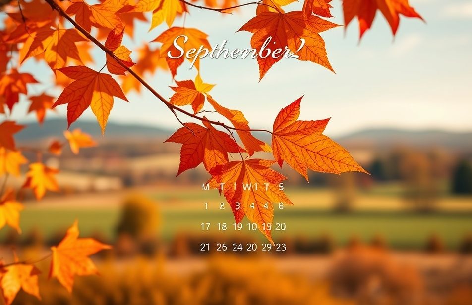 September Calendar Wallpaper
