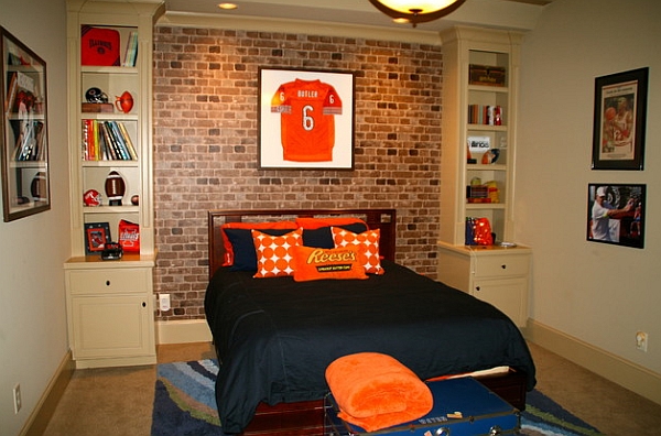 Framed Jerseys From Sports Themed Teen Bedrooms To Sophisticated Guy