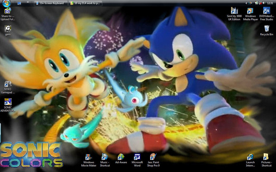 Sonic Colours Wallpaper Game Photo