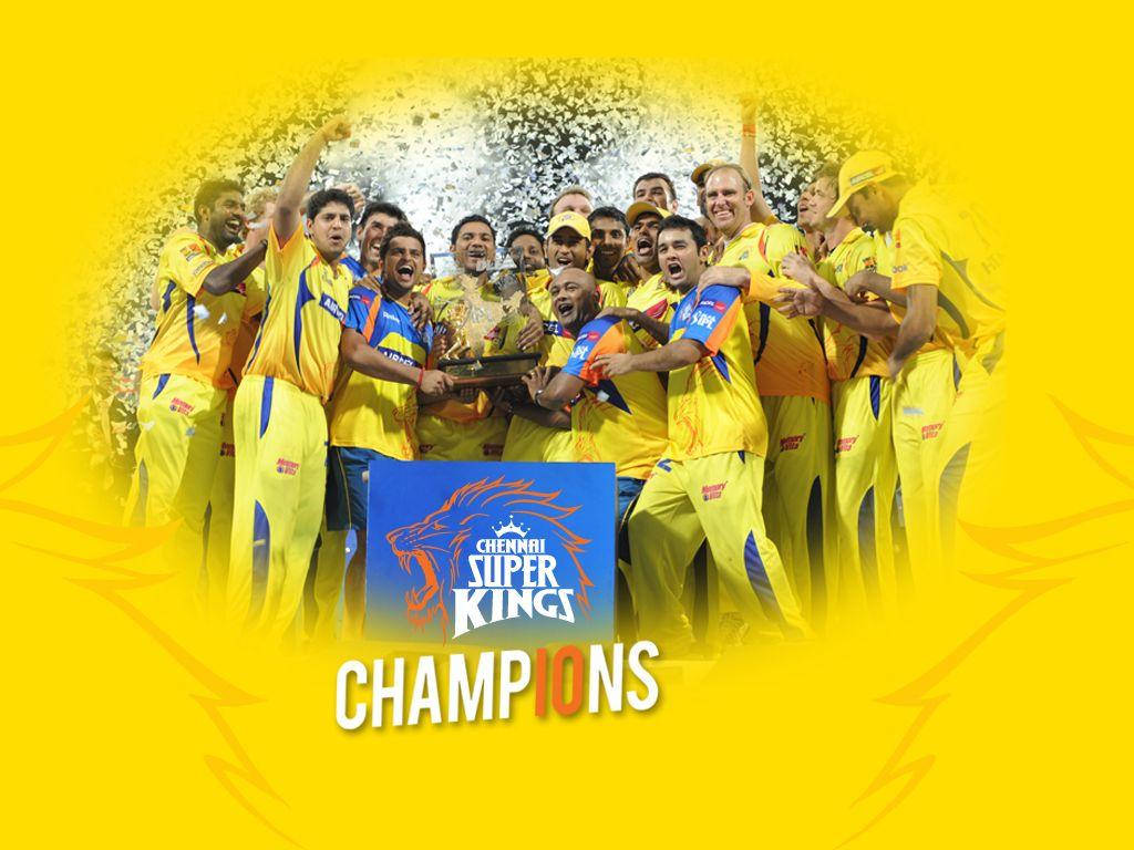 Chennai Super Kings Players Wallpaper
