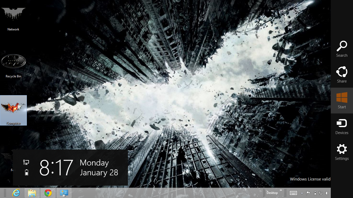 Tema Windows Batman The Dark Knight Rises Theme For