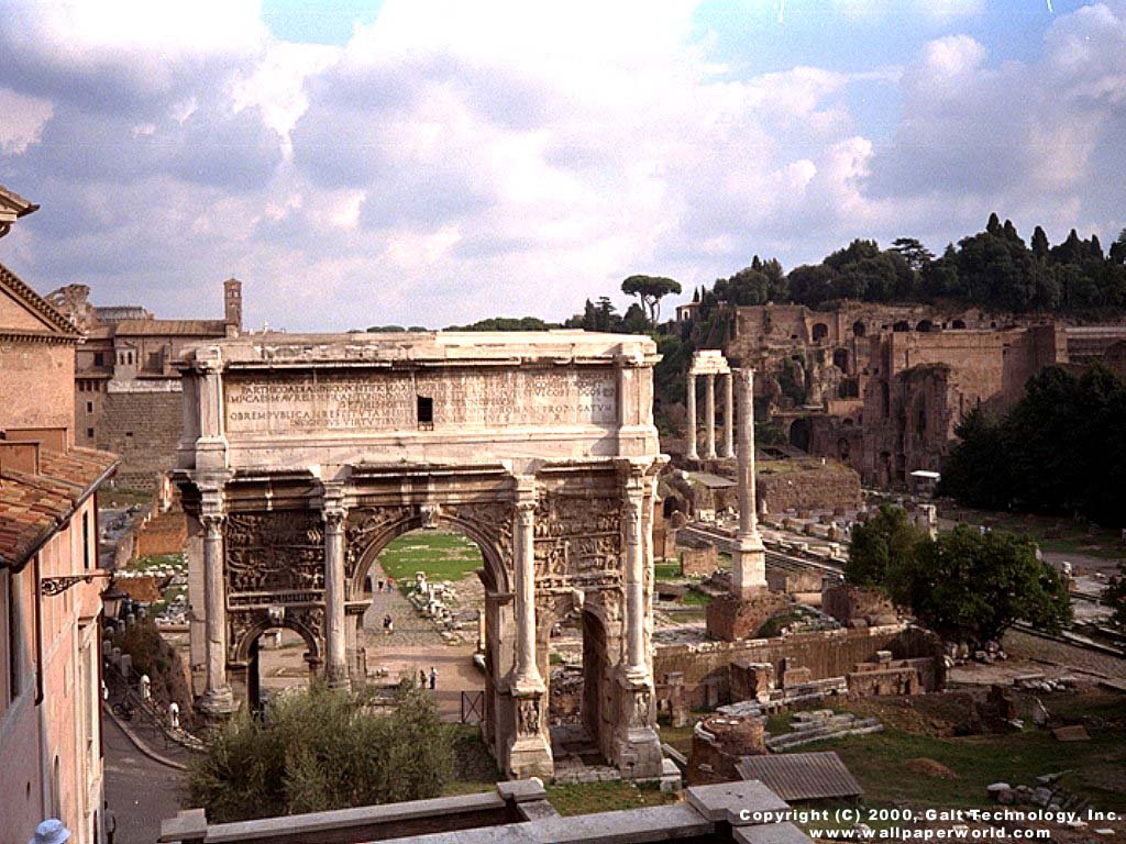 Ancient Ruins Wallpaper Ruins of Ancient Rome