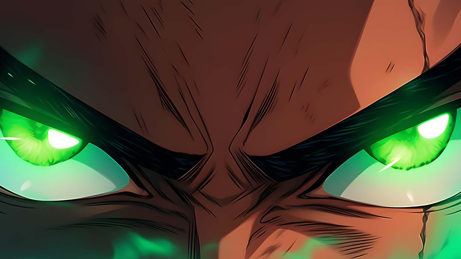 Anime Boy Green Eyes Desktop Wallpaper 4k