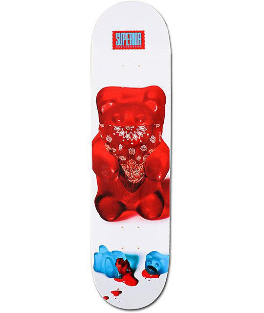 Superior Skateboards Thuggy Bear 80 Skateboard Deck 175823jpg 540x640. 