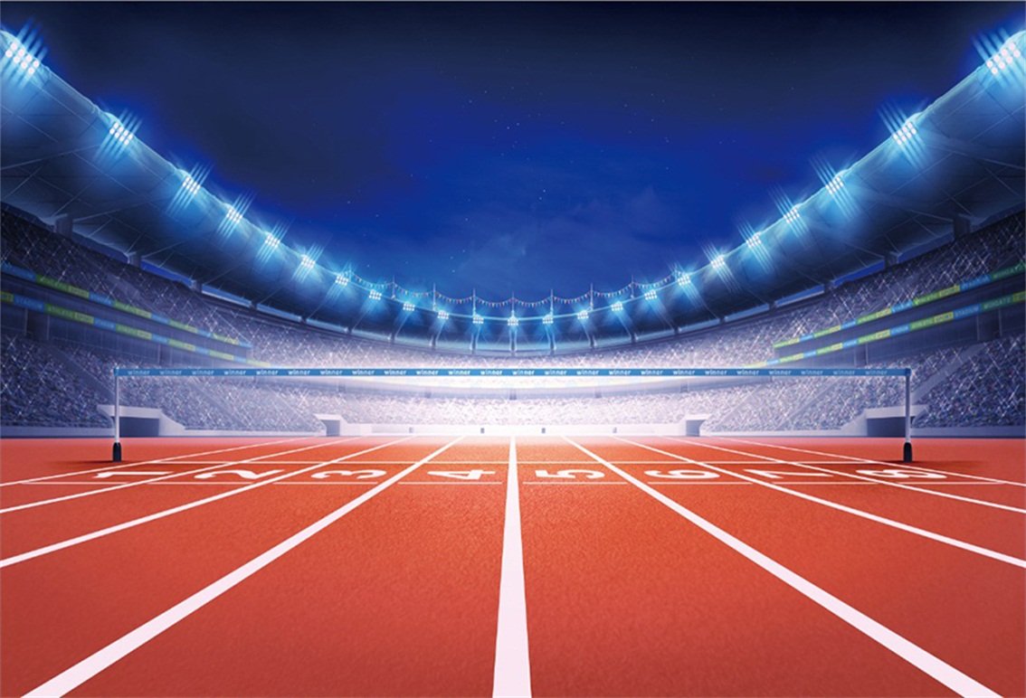 Amazon Csfoto Background For Athletics Stadium With