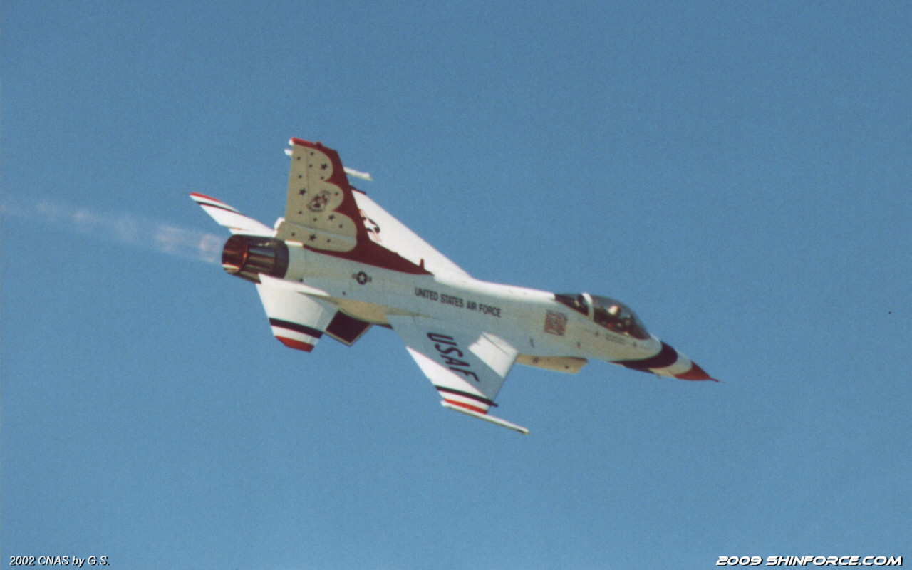Back Pics For F16 Thunderbirds Wallpaper