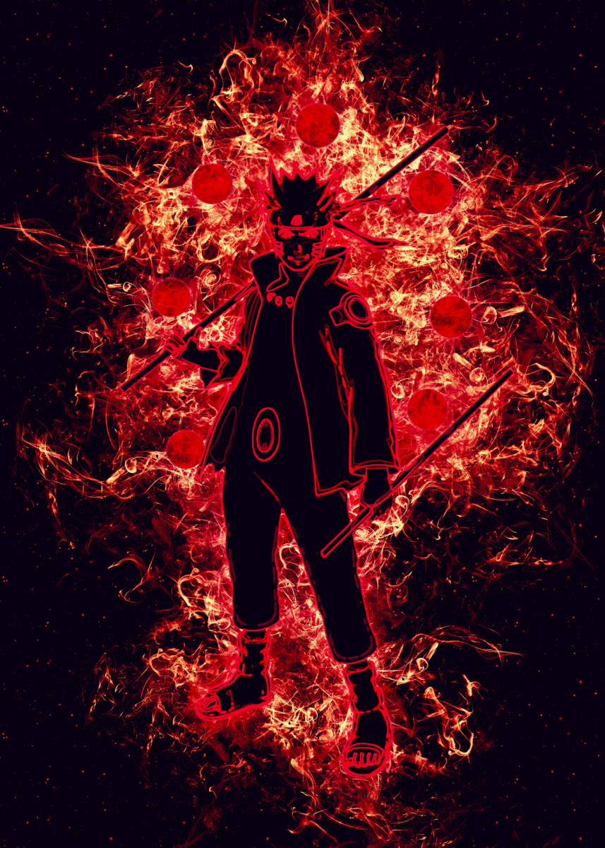 Naruto Anime Manga Poster Print Wallpaper