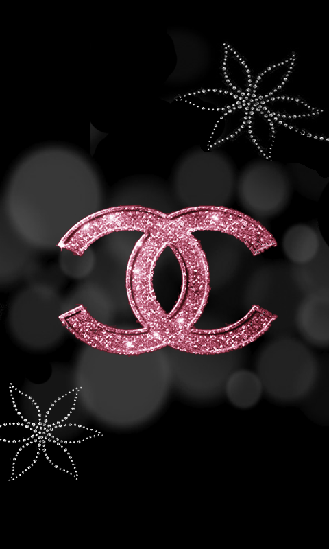Chanel Iphone Wallpaper Pink Pink and silver hello kitty 480x800