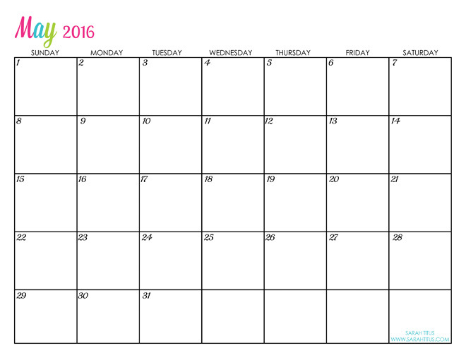 Custom Editable Printable Calendars Calendar2015