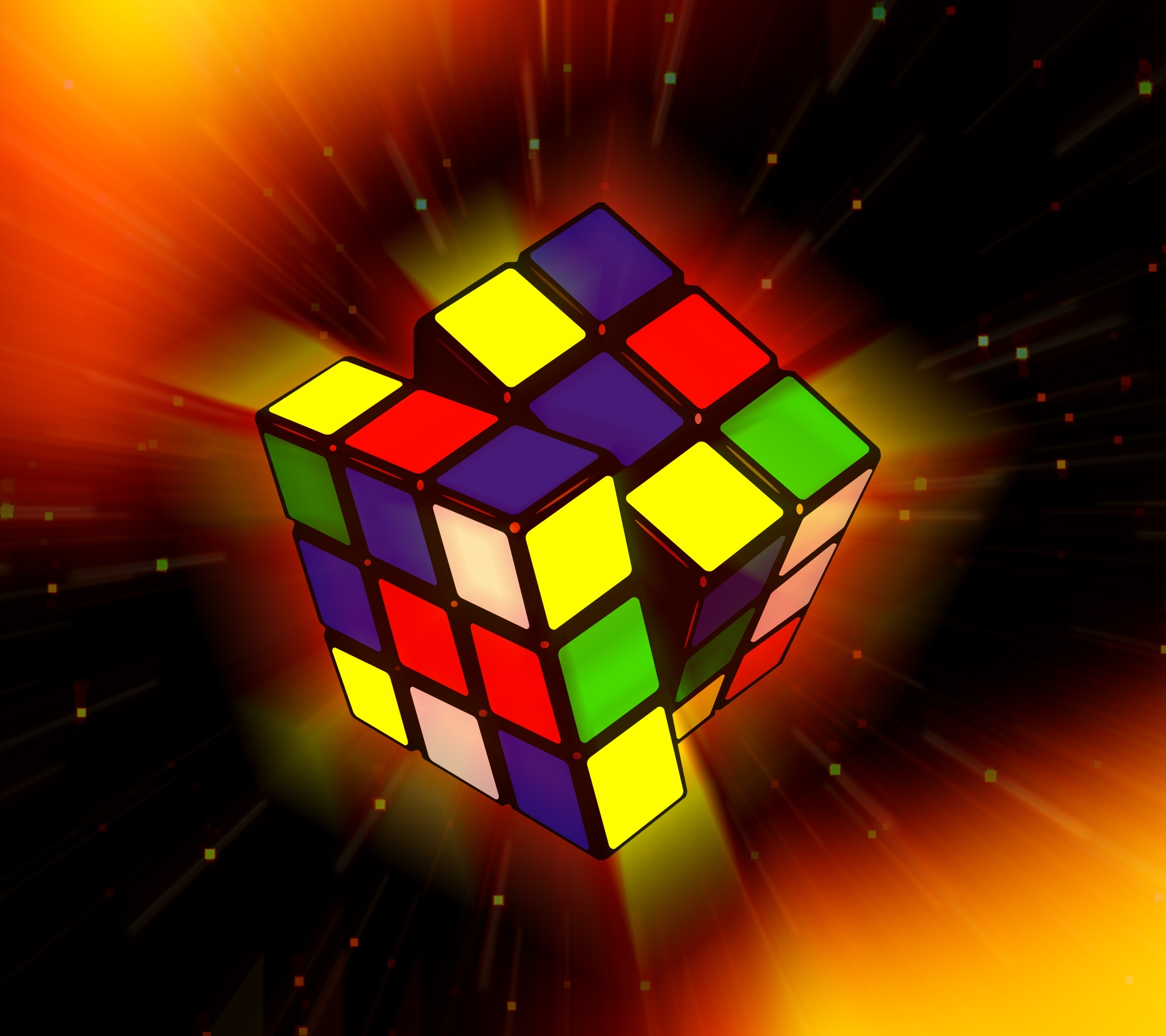 Rubiks Cube Background Pics All White