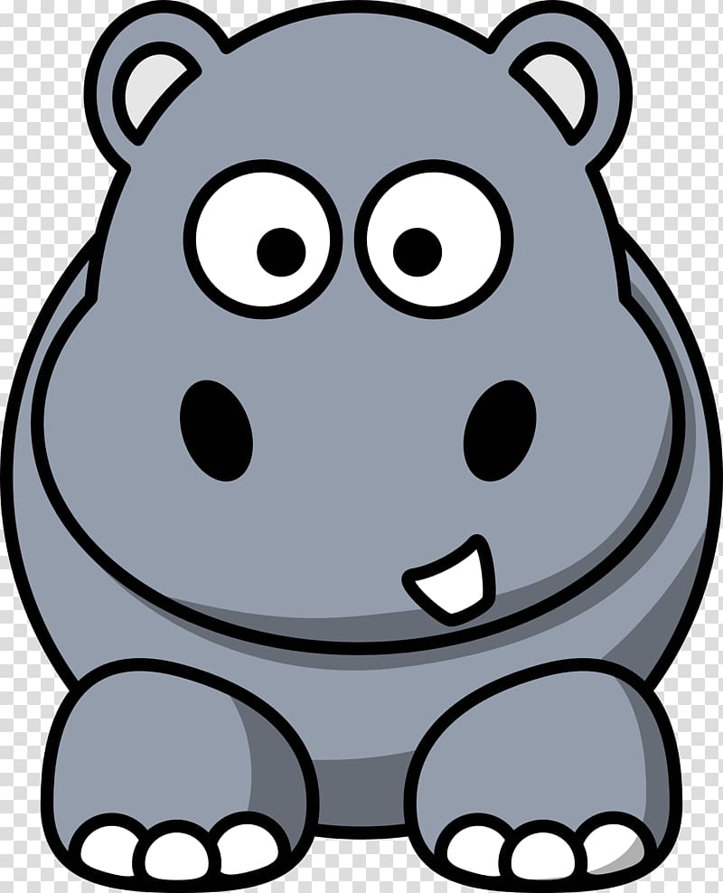 Hippopotamus Cuteness Cute Hippo Transparent Background Png