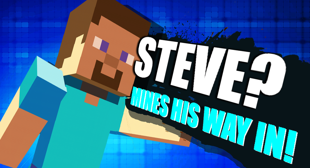 Minecraft Wallpaper Steve Fighting Steve from minecraft is ready