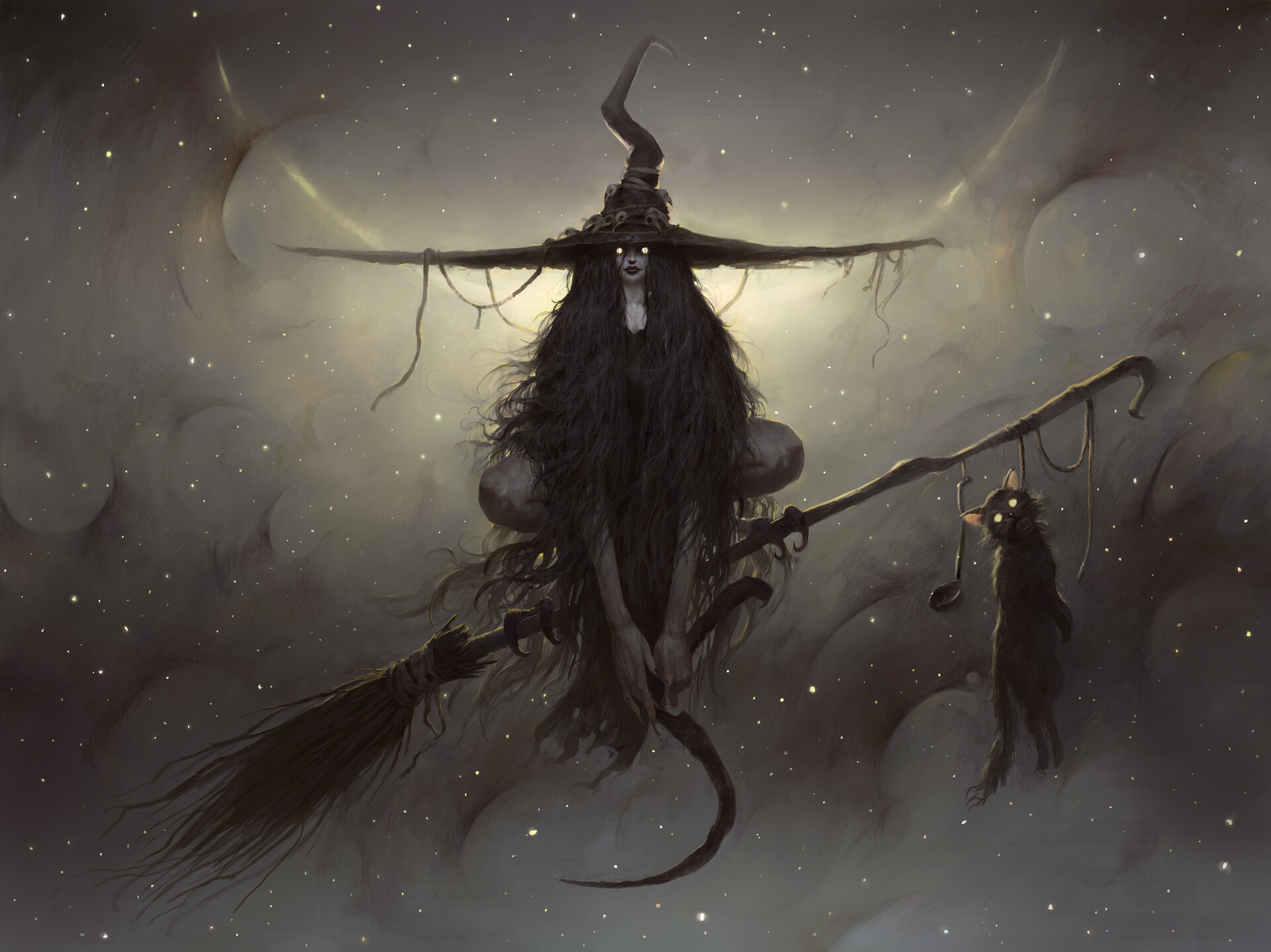 Dark Sorceress Wallpaper