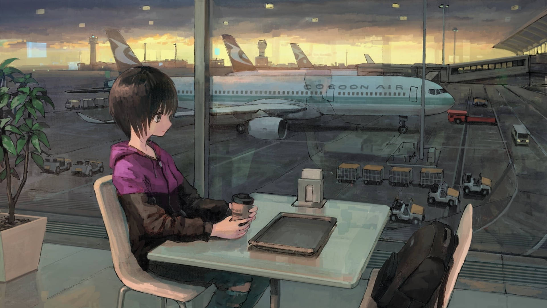 Tomboy Anime Girl Wallpaper