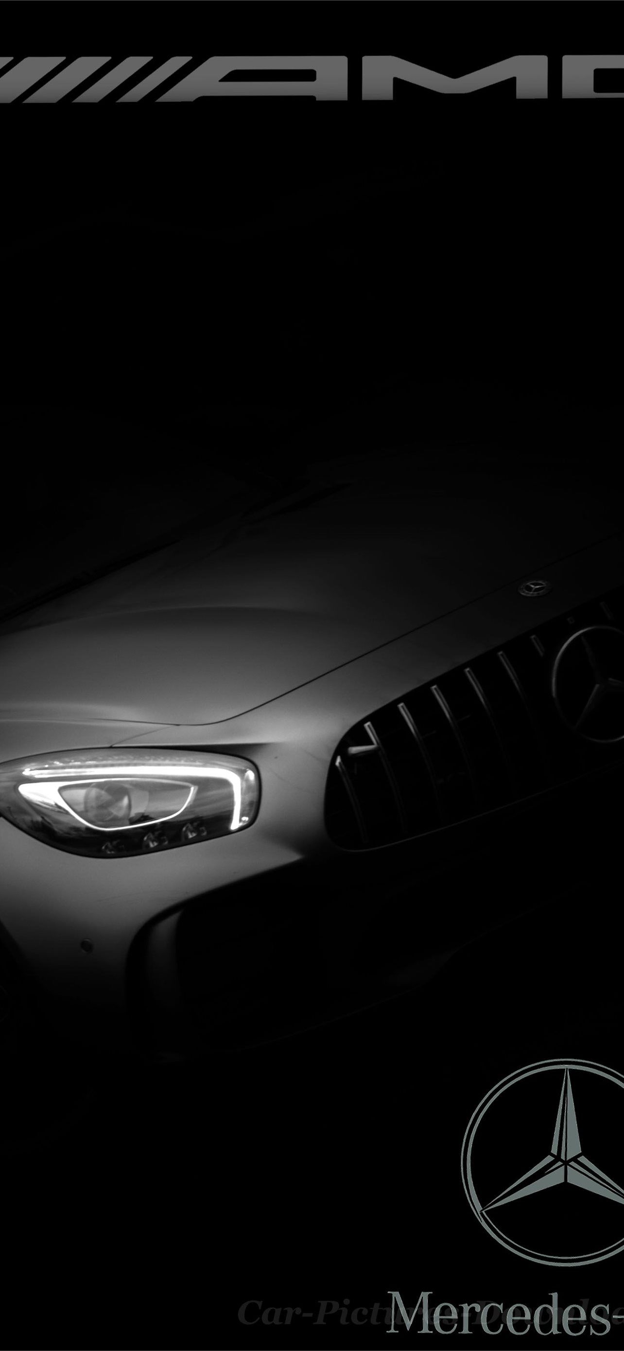 Mercedes Benz Logo iPhone Wallpaper