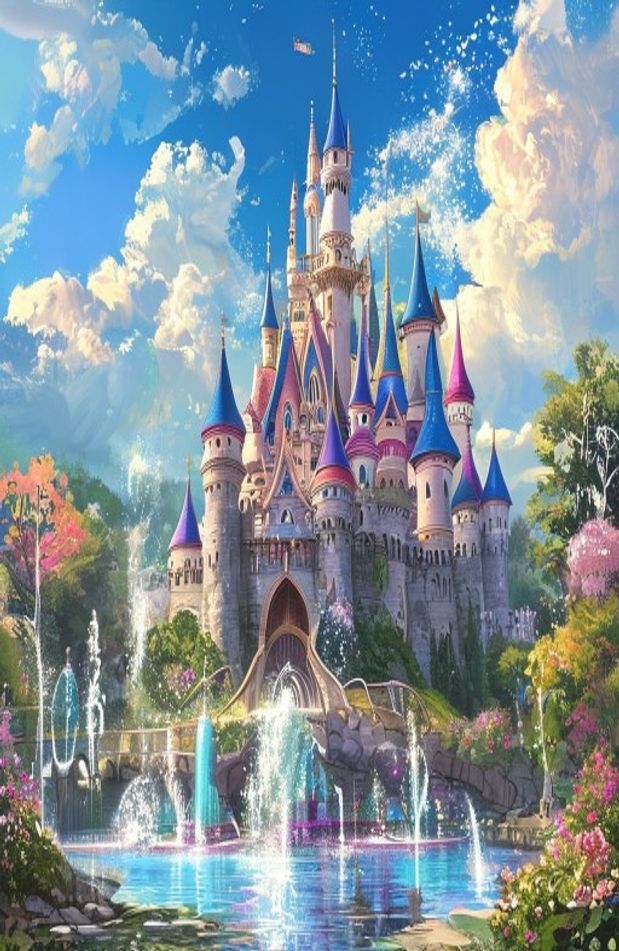 Princess Castle Wallpaper