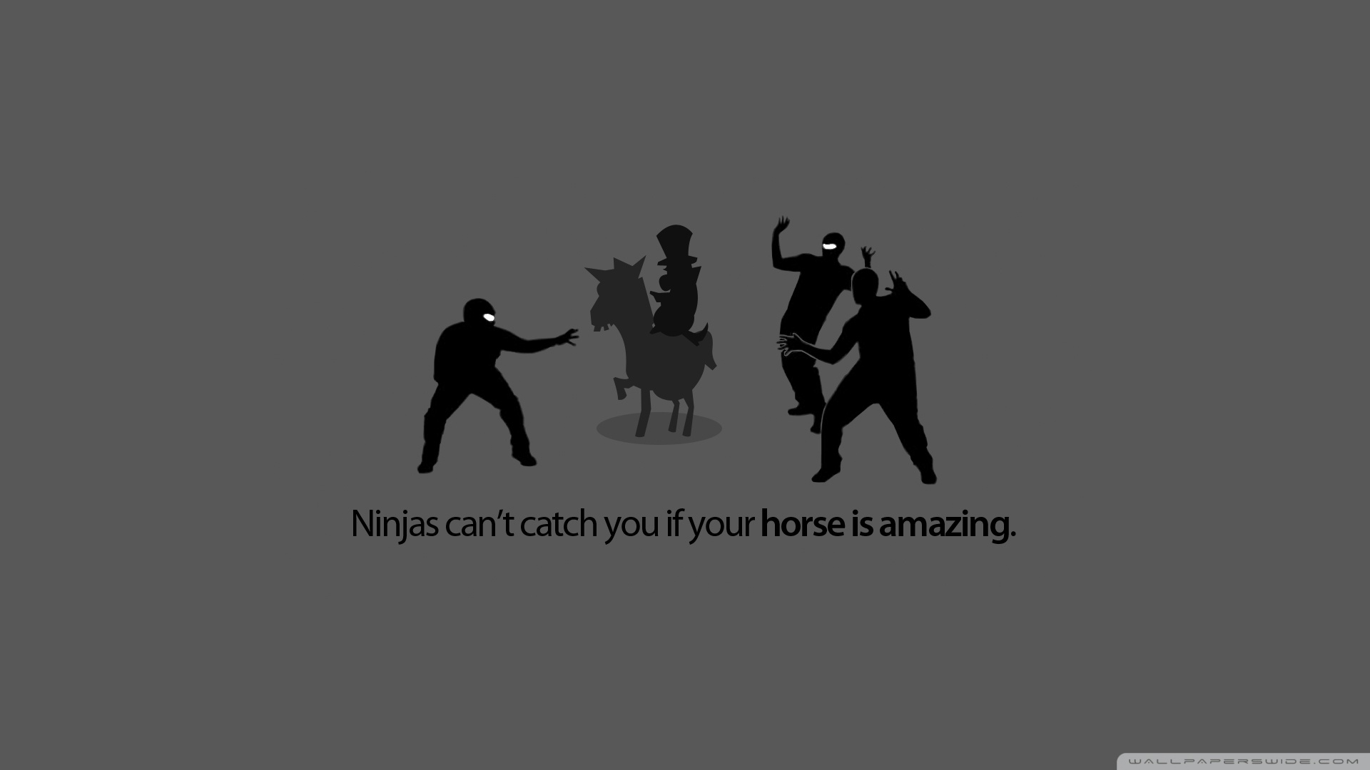 Funny Ninjas Wallpaper