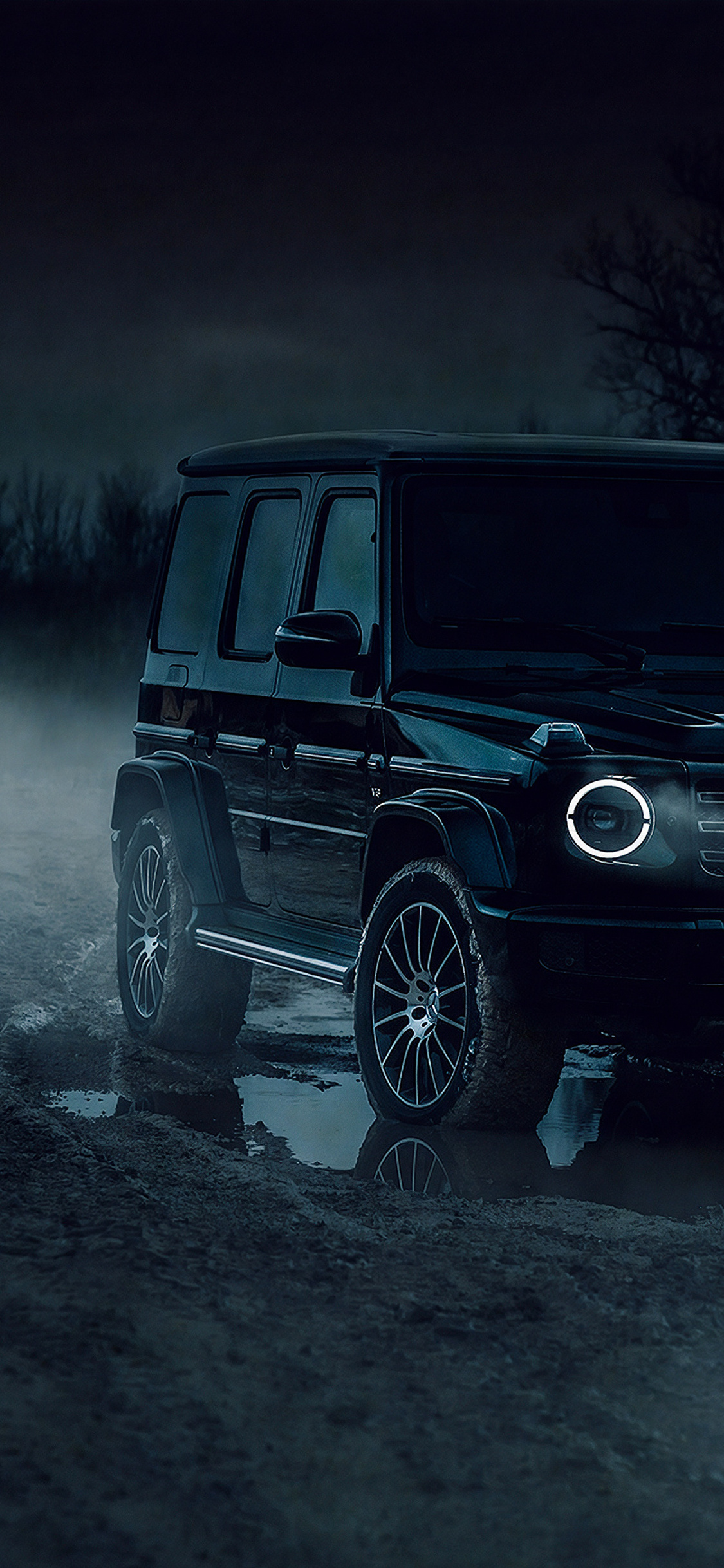 Black G Wagon 4k iPhone Xs X HD Wallpaper