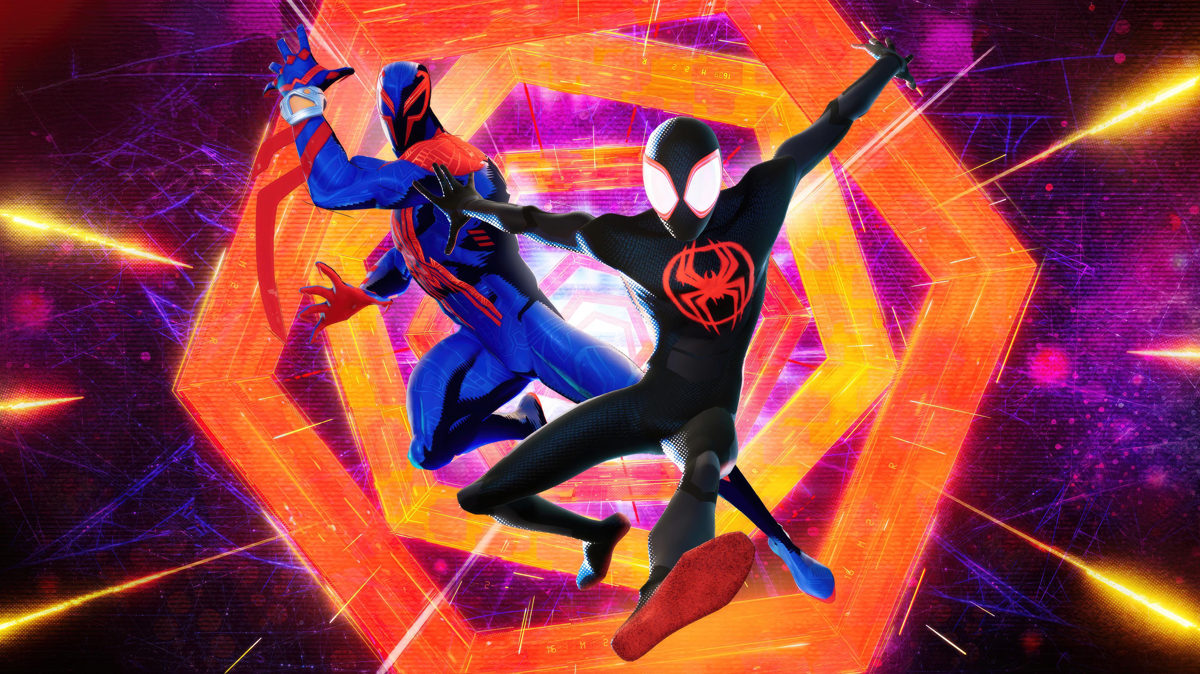 Fortnite X Spiderman Across The Spider Verse Wallpaper HD Games