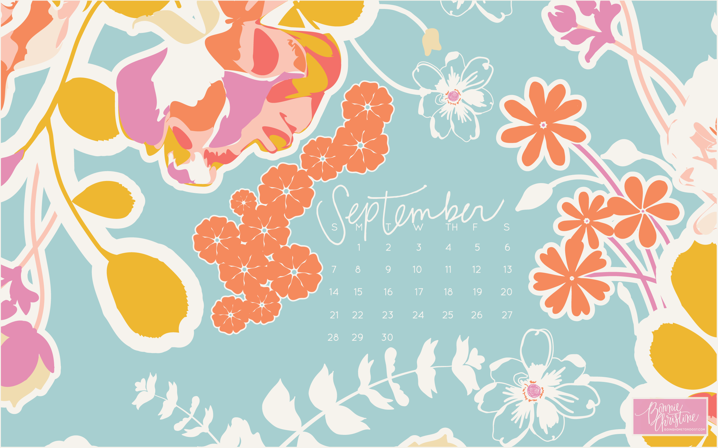 September Desktop Background Going Home To Roost