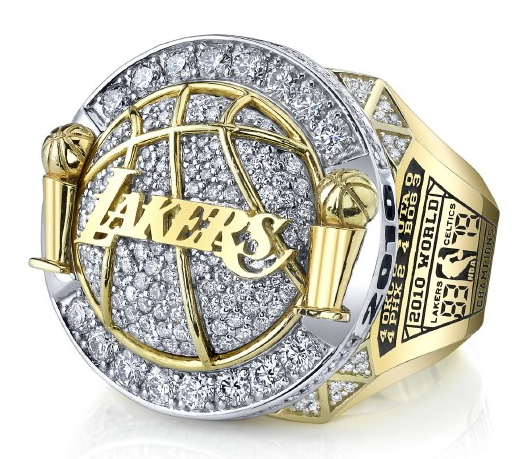 Nba Championship Ring Lakers Sports