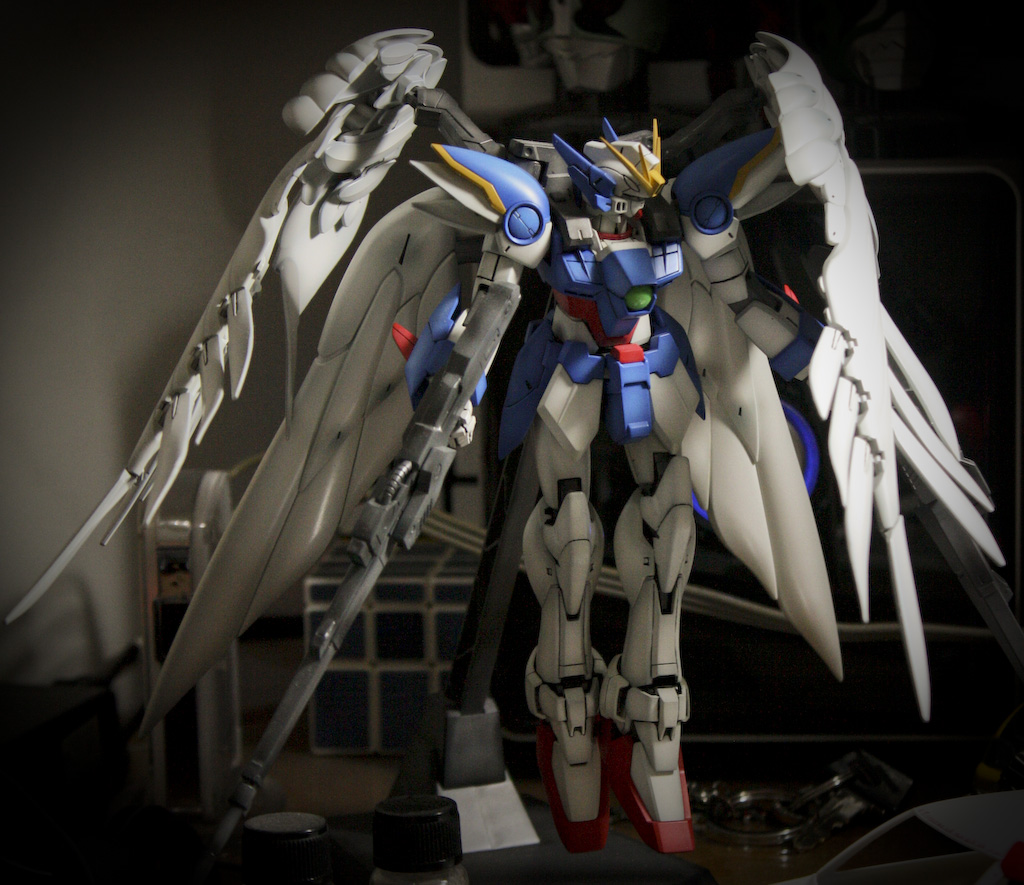 Mg Wing Gundam Zero Custom Modeled By Stephanus Harjanto
