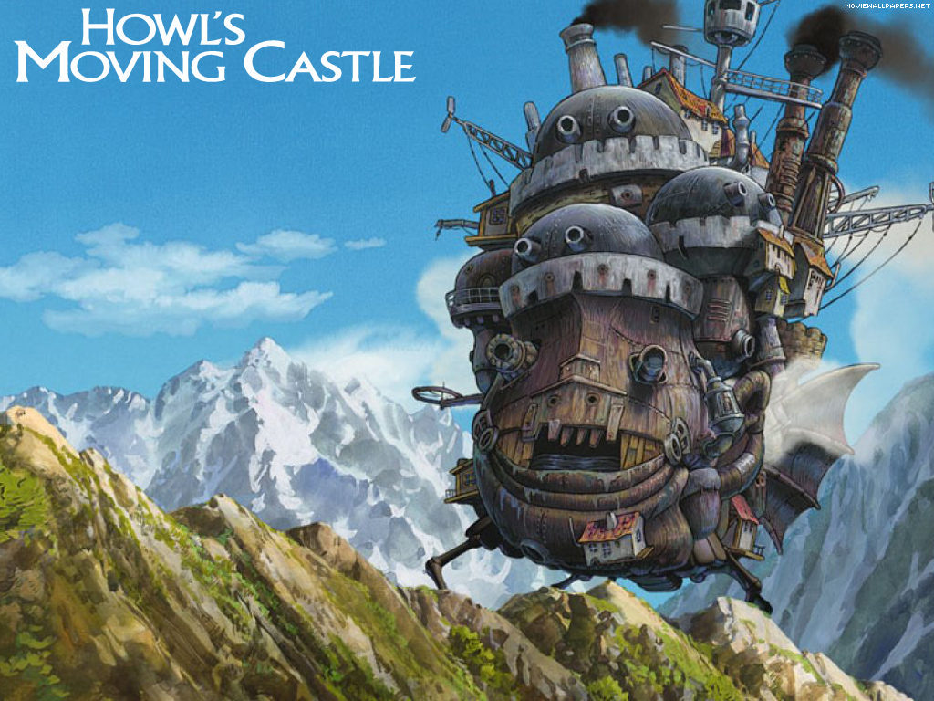 Howls Moving Castle Jpg HD Desktop Background Wallpaper
