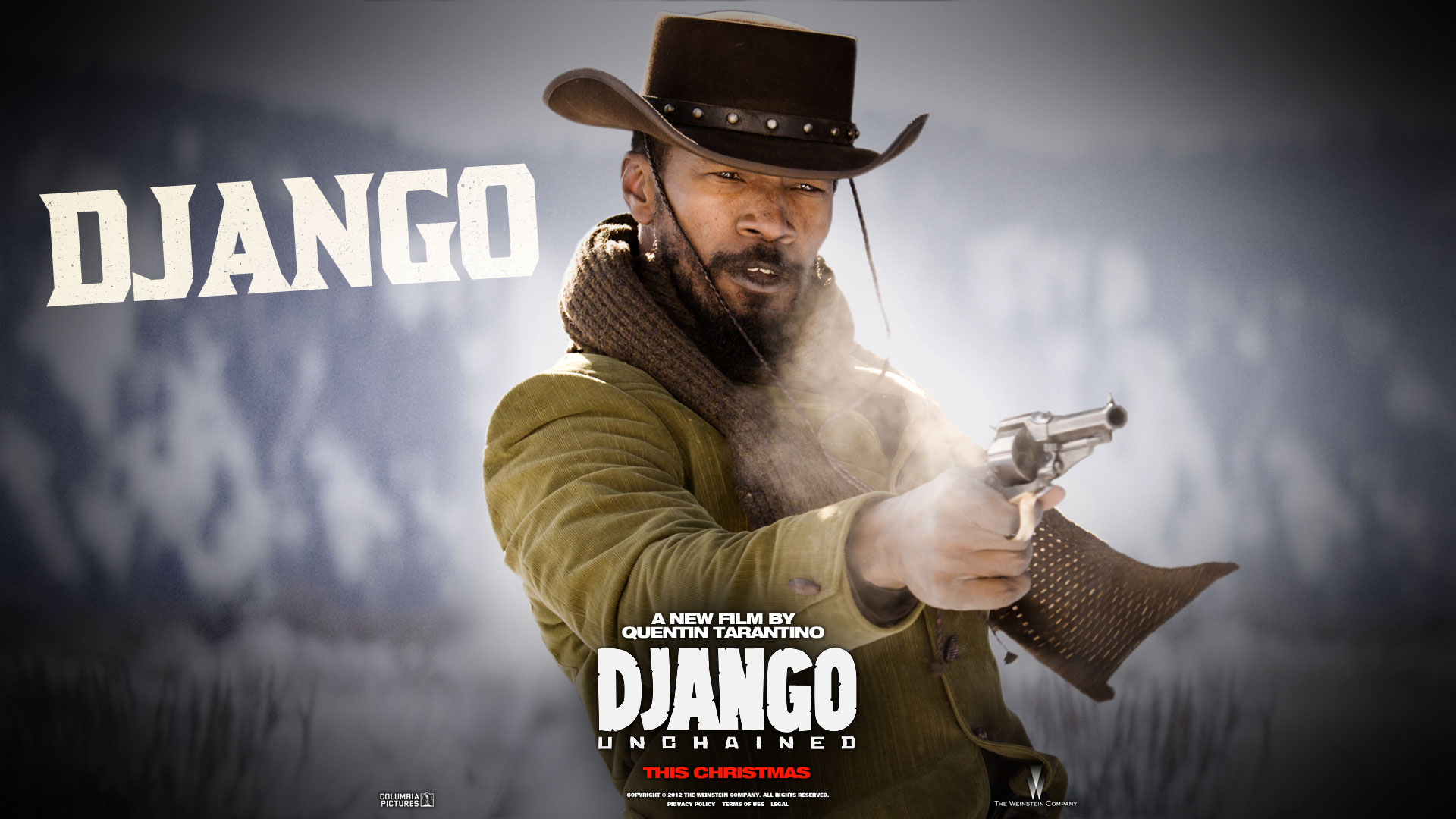 Django Unchained Wallpaper Jamie Foxx Blackfilm Read
