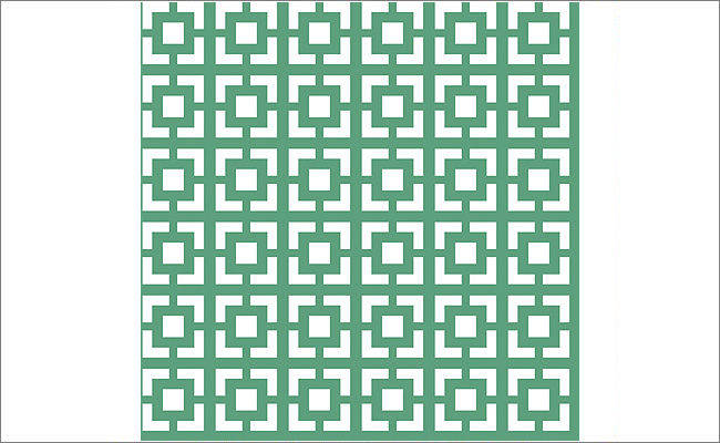 Natalia S Traditional Lattice Green And White Wall Paper Lat