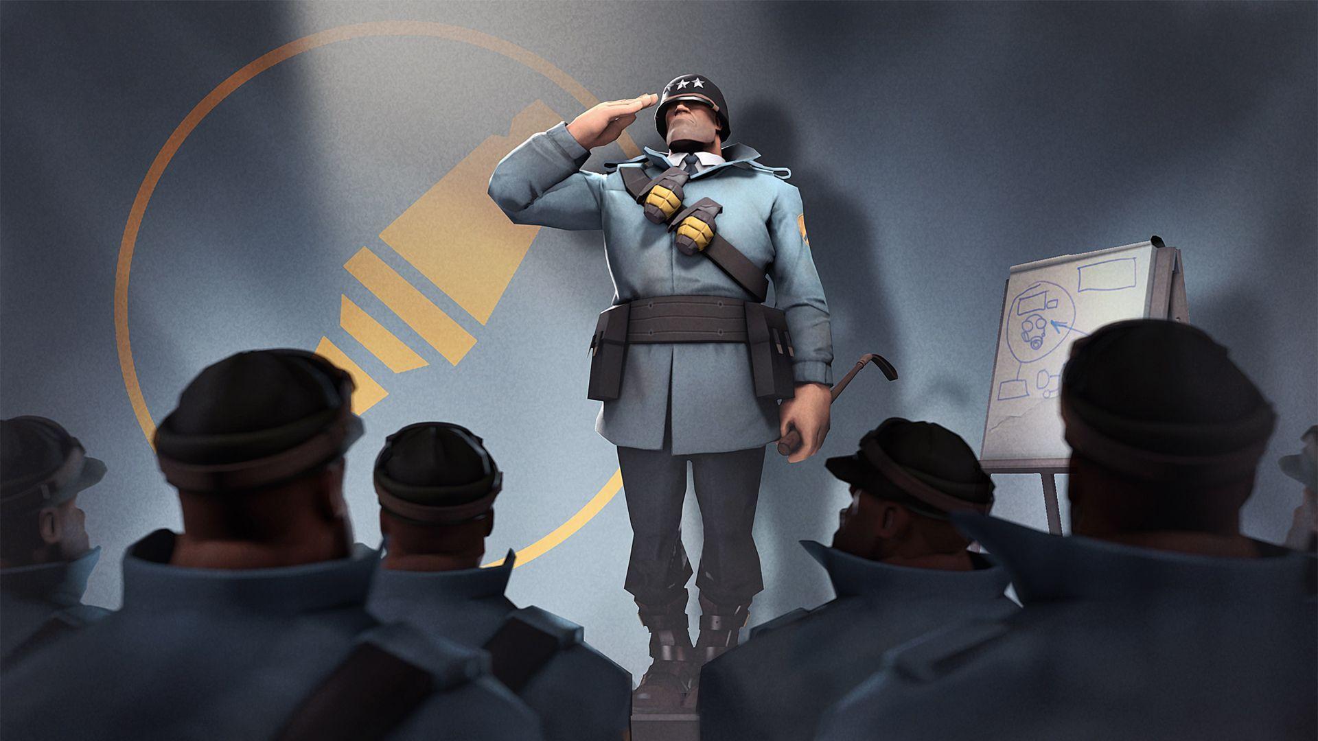 Team Fortress Soldier Wallpaper