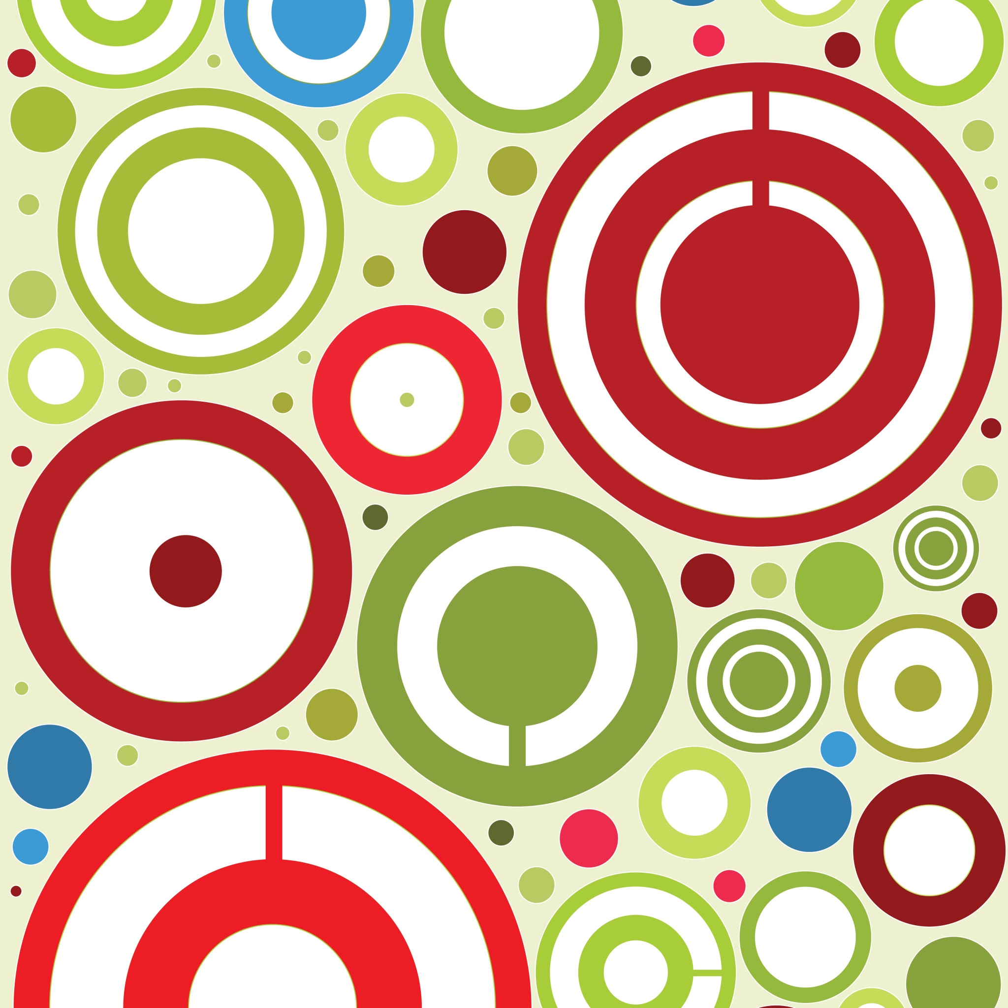 iPad Wallpaper Abstract Circles Air