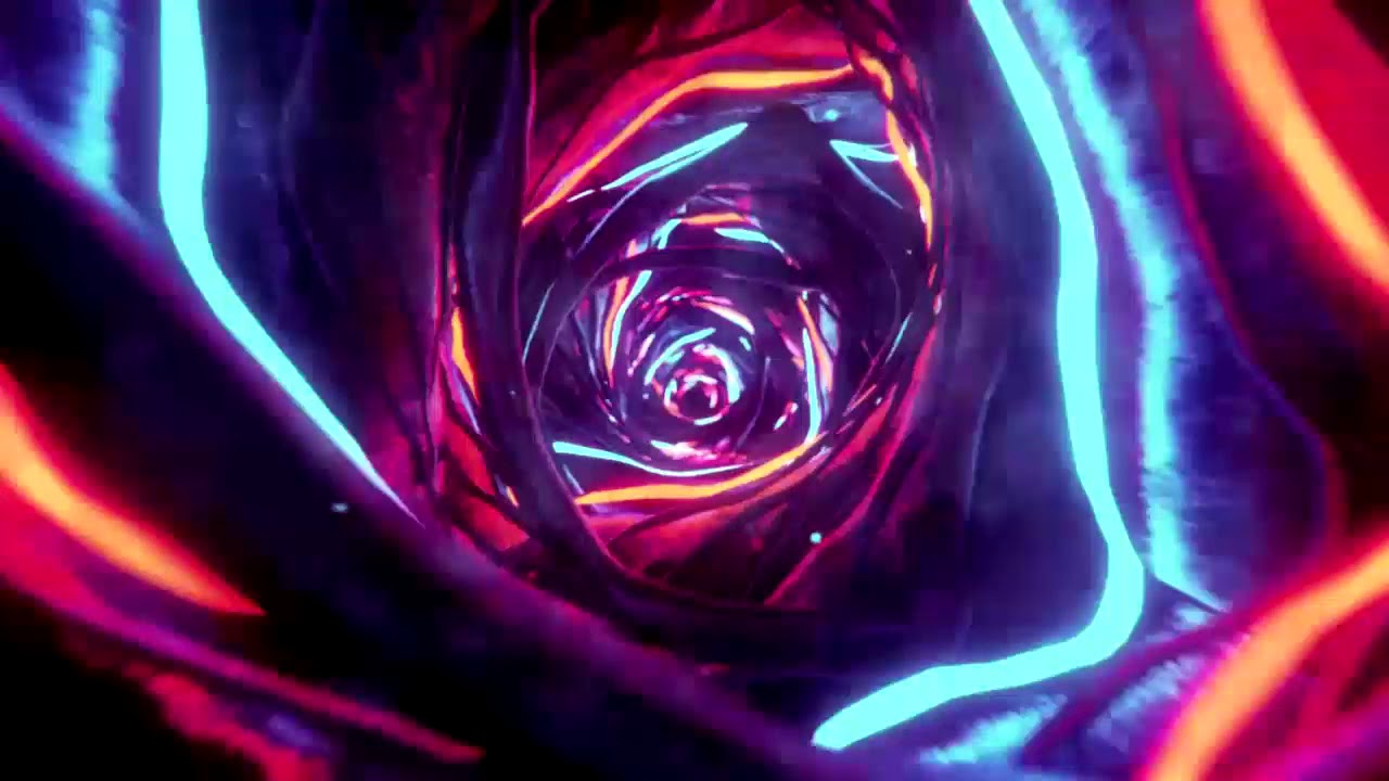 Neon Tunnel Animated Wallpaper Mylivewallpaper