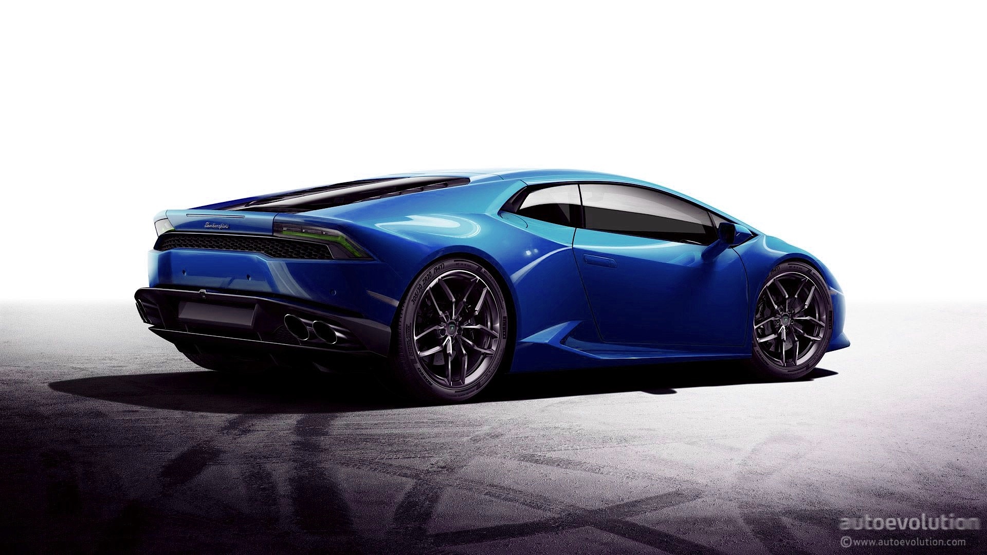 Lamborghini Huracan Blue Wallpaper