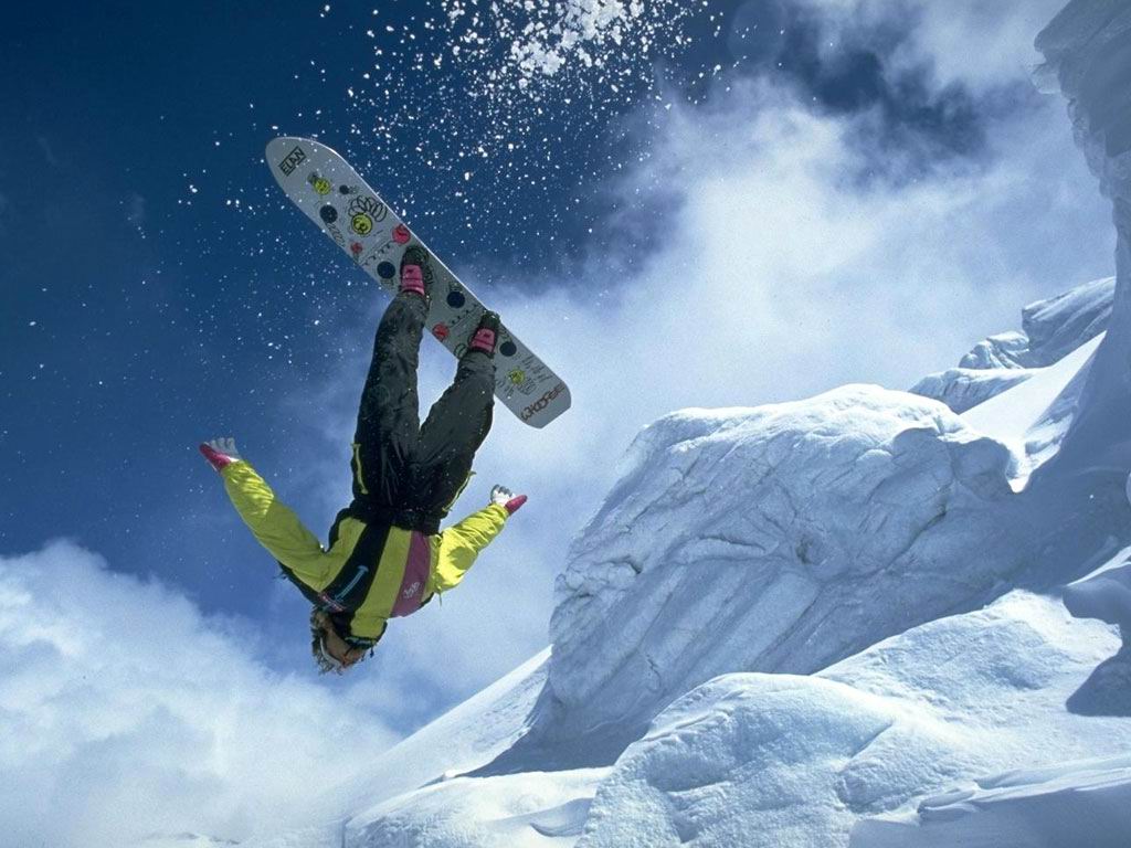 Snowboarding Wallpaper X