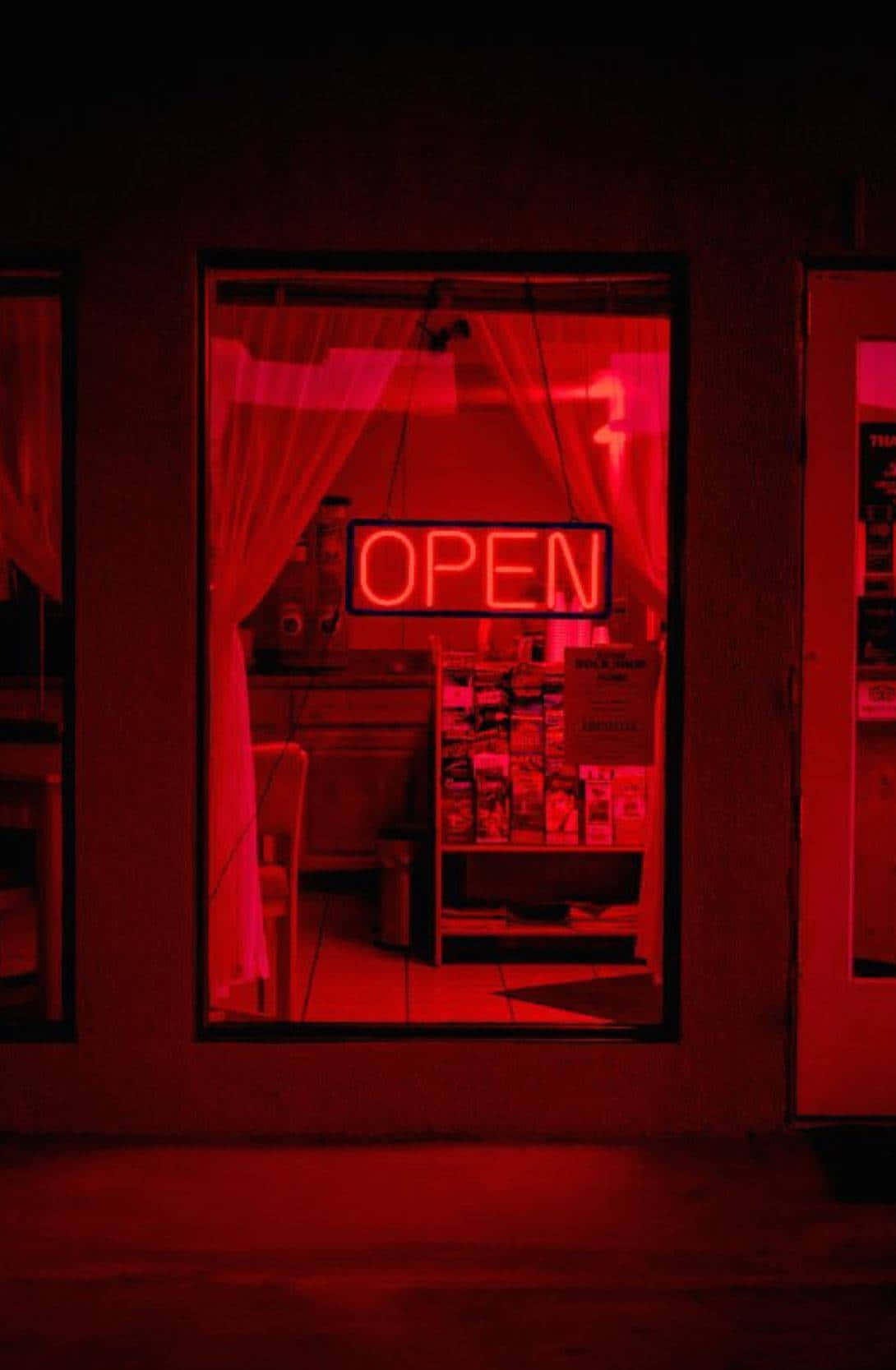 Dark Red Aesthetic Wallpaper