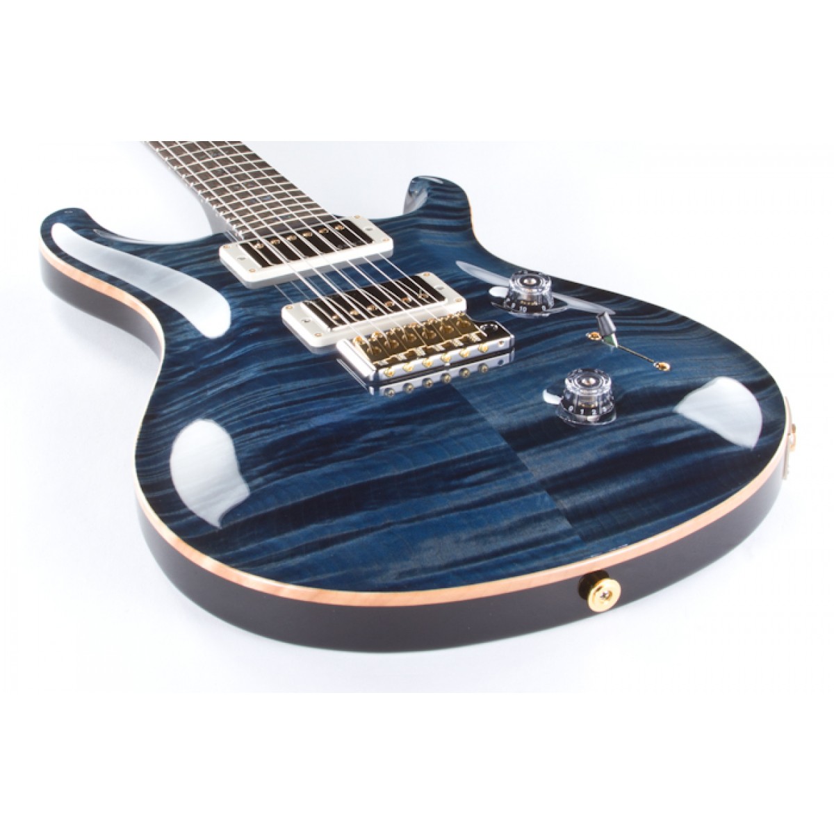 Prs Custom Top Whale Blue This Finished In