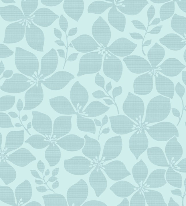 Athena Teal Floral Textured Wallpaper by Fine Decor FD40397