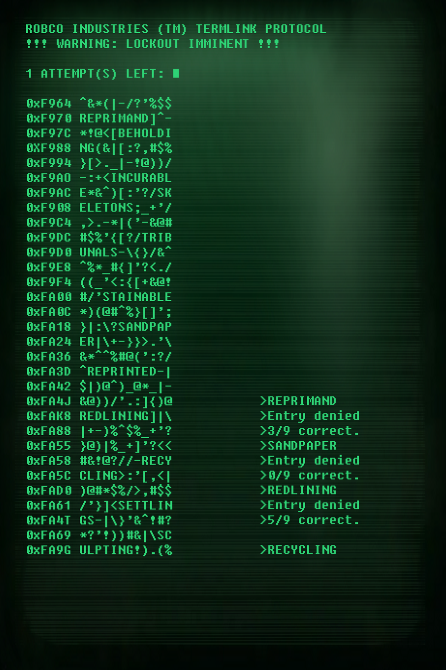 Fallout Terminal Hacking Ipod Wallpaper By Invaderzim1223 On