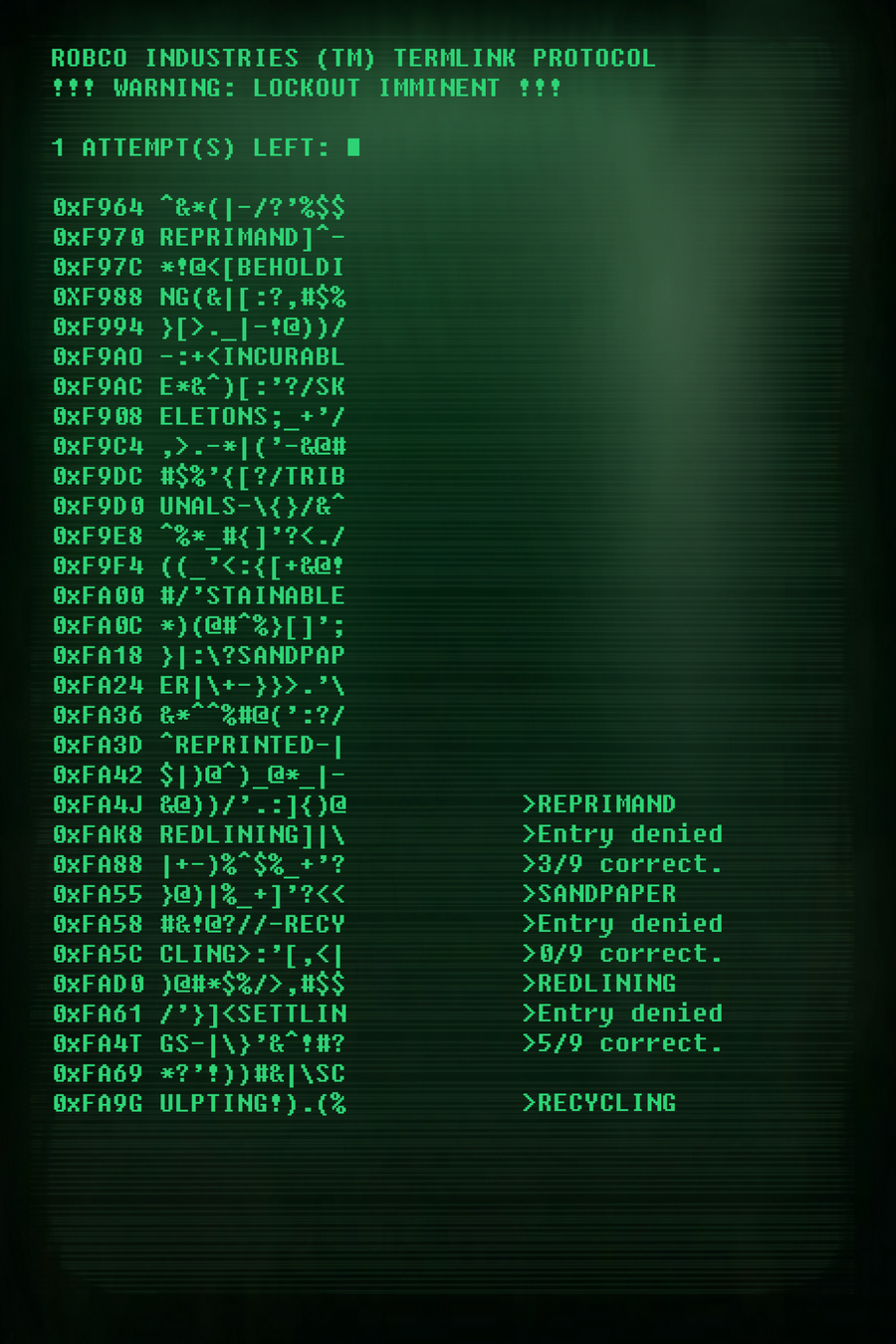 Fallout Terminal Hacking Ipod Wallpaper By invaderzim1223 On