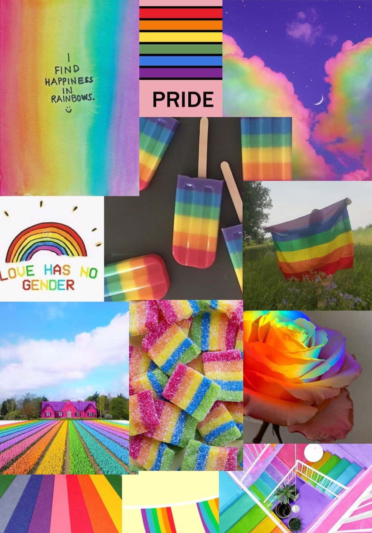 Download Showing your colors this Pride Month with Pride Aesthetic